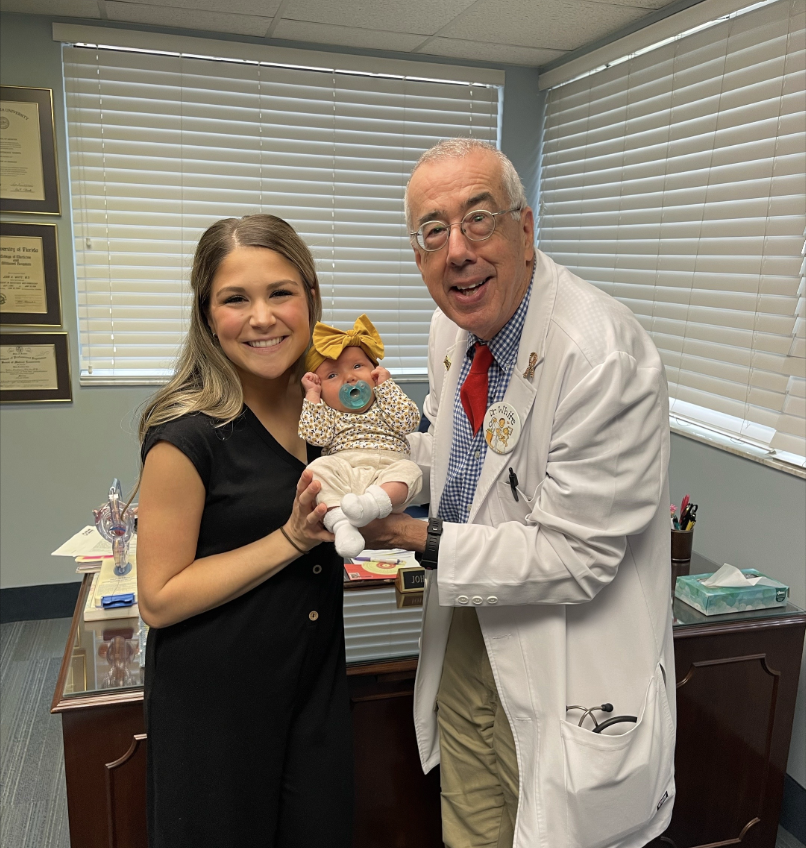 Ashley Thomas and Dr. White